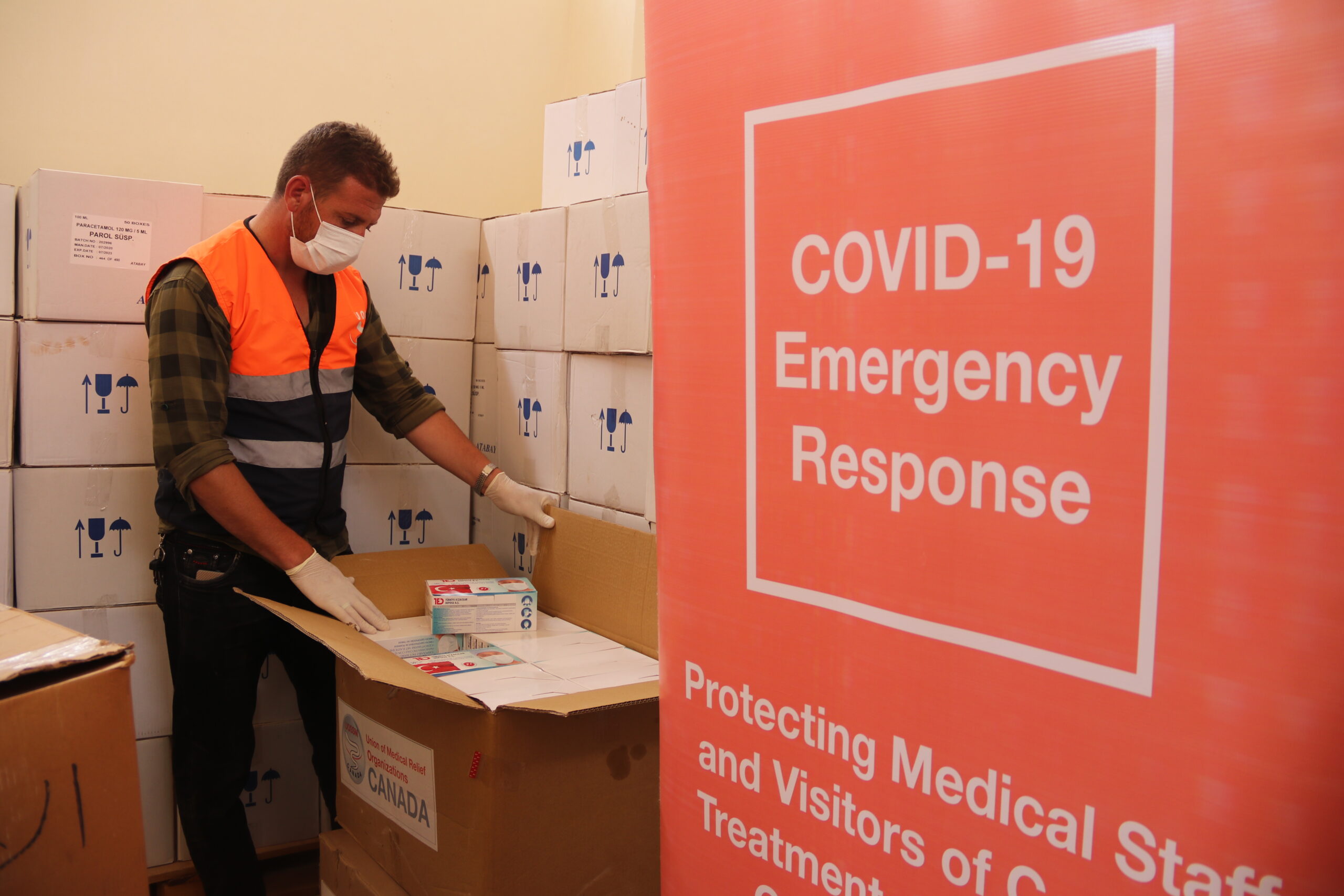 Vital Hygiene Supplies Delivered to Healthcare Workers in Northwest Syria!